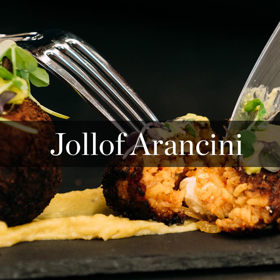 Jollof Arancini